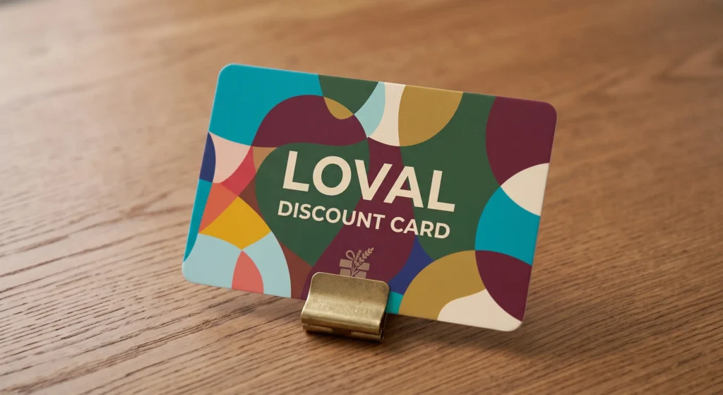 single coupon or discount card